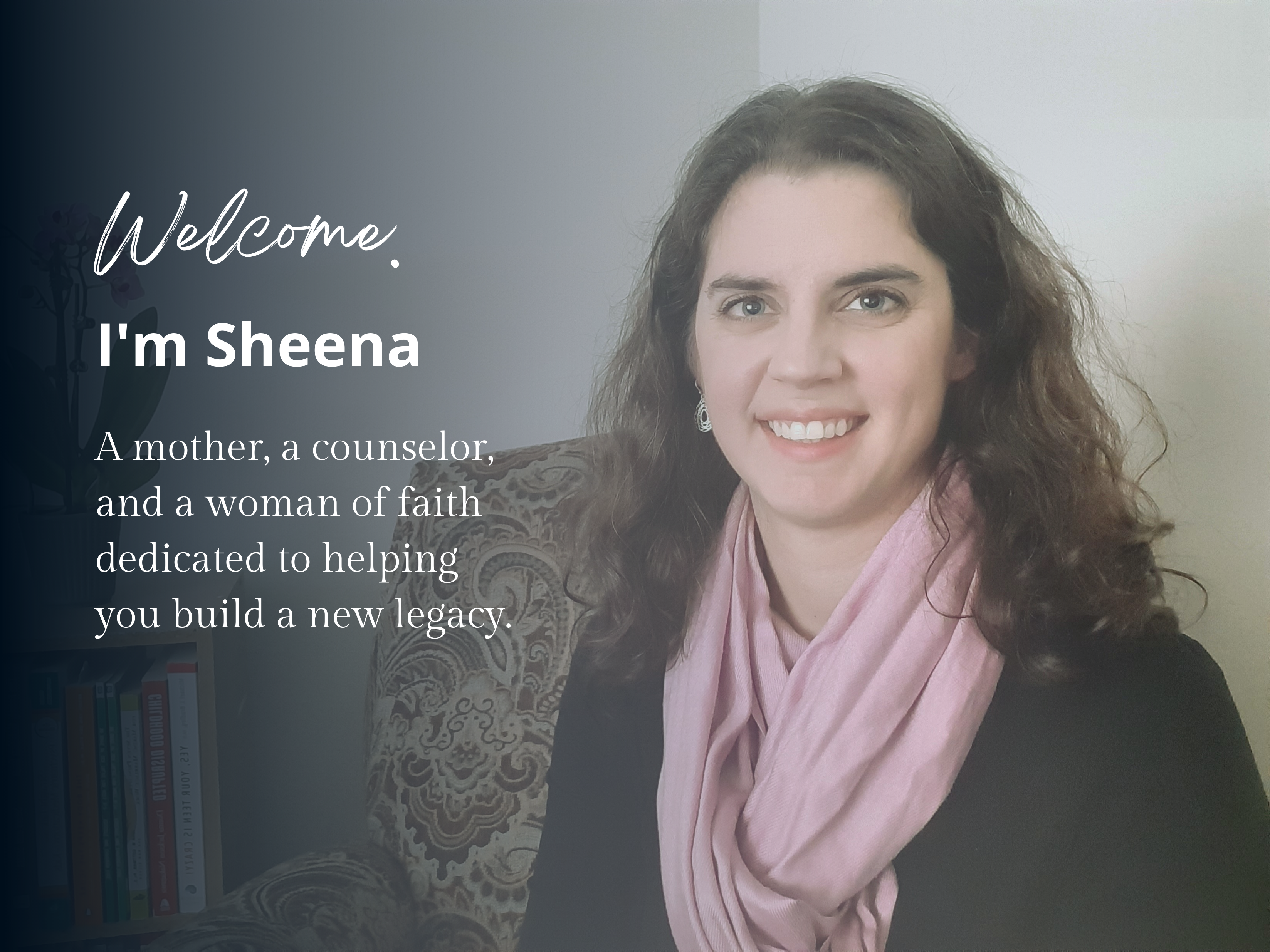 Sheena Kaas is a mother, a counselor, and a woman of faith dedicated to helping you build a new legacy through trauma recovery